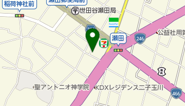 美容室ライクの地図画像