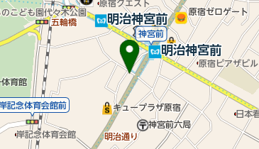 レスポートサックジャパン表参道フラッグシップストアーの地図画像