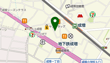 ザ・サンラウンジ成増店の地図画像