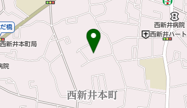 日本基督教団西新井教会の地図画像