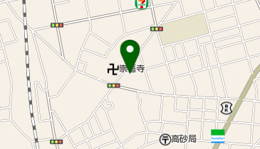 朝日神社の地図画像