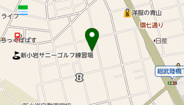 しらゆり薬局奥戸店の地図画像