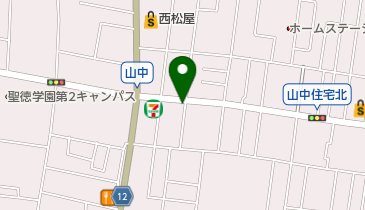 広川牛乳店の地図画像