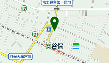 ラビット21谷保店の地図画像