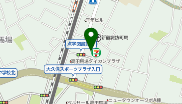 ダイビングショップブルーサブの地図画像