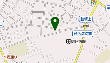 グラテシモ駒込店の地図画像