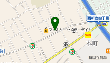 初台不動通り鍼灸院・接骨院の地図画像