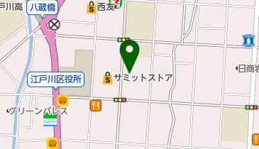 クリーニングオリーブ小松川店の地図画像