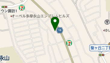 ミニマーケットの地図画像