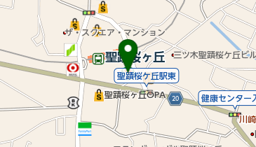 スタジオQUEEN小形衣里フラメンコ教室の地図画像