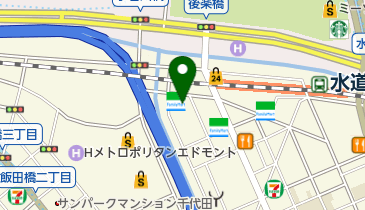 レックゴルフスクール水道橋の地図画像