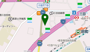 株式会社iSERVEの地図画像
