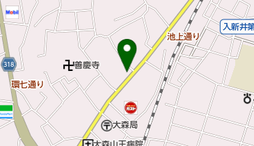 ハリウッドの地図画像