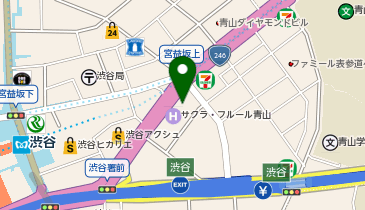 サウンドスタジオノア 渋谷1号店の地図画像