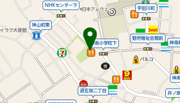 サウンドスタジオノア 渋谷2号店の地図画像