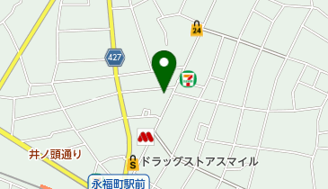 シーズン美容室の地図画像