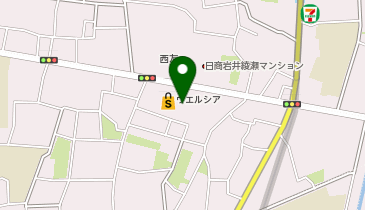 マージャンいろどりの地図画像