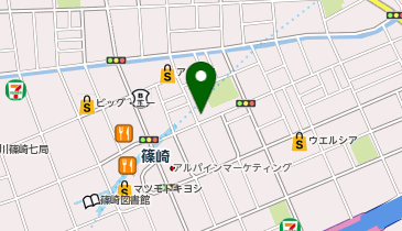 美容室バランスの地図画像