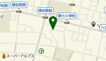 浅川整体治療院の地図画像