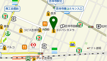 ヨドバシカメラマルチメディア吉祥寺の地図画像