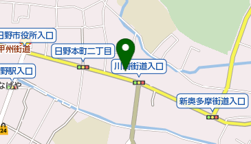 日野市立 日野宿交流館の地図画像