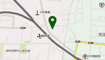 株式会社メモリアルアートの大野屋小平店の地図画像