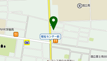 ペットシエスタ国立の地図画像