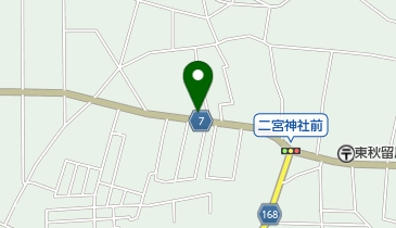 秋川バプテスト教会の地図画像