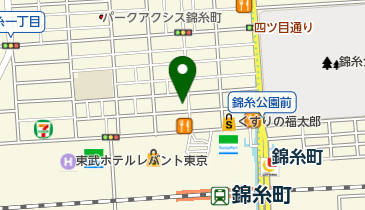 シーボン.フェイシャリストサロン錦糸町店の地図画像