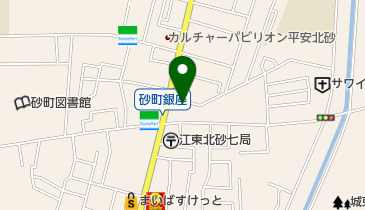 パレット薬局北砂店の地図画像