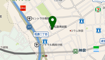 GREENSPACE株式会社の地図画像
