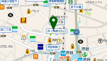 アルク渋谷店の地図画像