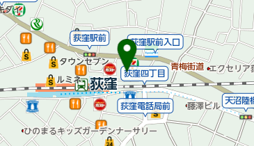 スカイフィットの地図画像