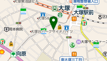 ミサワダンスステージの地図画像