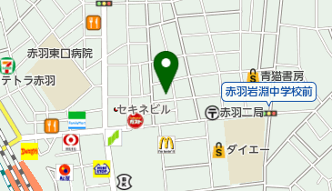 炭焼ホルモン金泉の地図画像