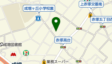 成増キリスト教会の地図画像