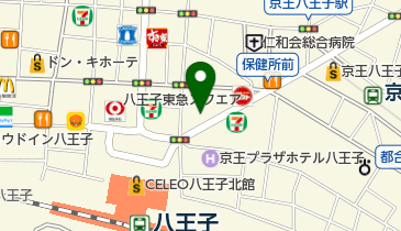 株式会社アートネイチャーレディースアートネイチャー八王子サロンの地図画像