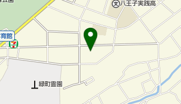 東京都立多摩職業能力開発センター八王子校の地図画像