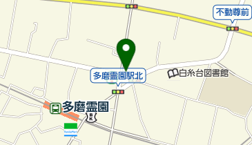 日本亭白糸台九中通り店の地図画像