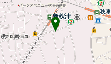 あきつ整骨院の地図画像