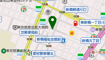 株式会社トービ東京オフィスの地図画像