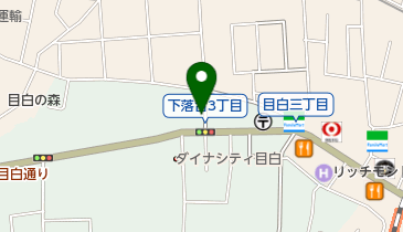 金子書道教室の地図画像