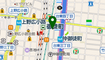 中外鉱業株式会社 御徒町支店の地図画像