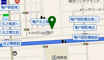 東京文教学院の地図画像