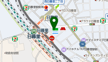 株式会社銀座コージーコーナー日暮里店の地図画像