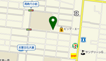 西台整骨院の地図画像