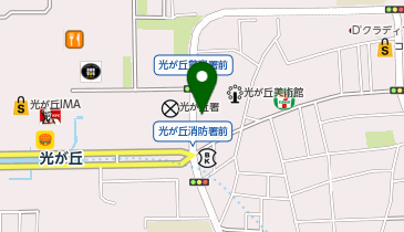 光が丘げんき堂鍼灸指圧治療院の地図画像