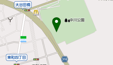 中川公園サービスセンターの地図画像