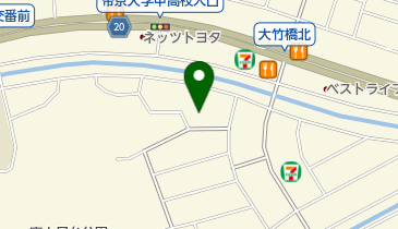 美コンシャスプラチナルームの地図画像