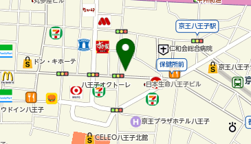 八王子東西薬局の地図画像